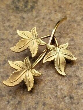 Van Dell 12k GF Autumn Fall Leaves  Pin